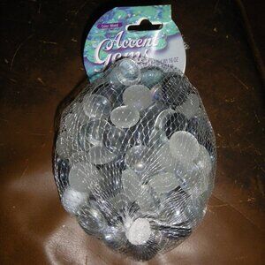 Glass Gems Dome Vase Filler Decorative Beads Marble Pebbles Stones Craft Decor